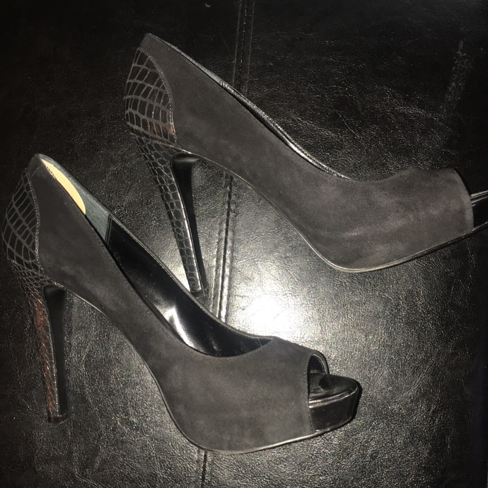 Falchi peep toe pumps